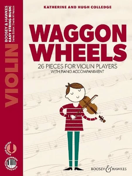 Waggon Wheels - Violin Book With Piano Accompaniment and Online Audio (New Edition)