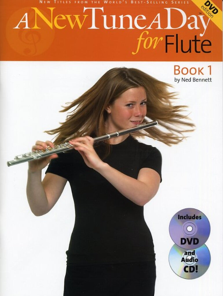 A New Tune A Day - Flute Book 1 (Book/Cd/DVD)