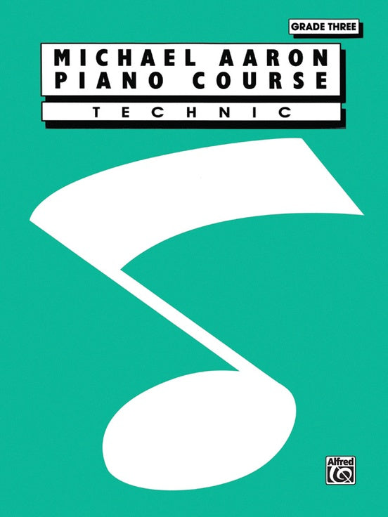 Michael Aaron Piano Course - Technic Grade 3 Book