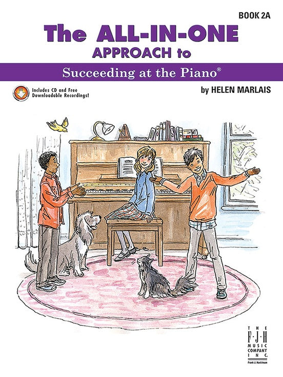 All In One Approach To Succeeding At The Piano - Grade 2A Book With Cd