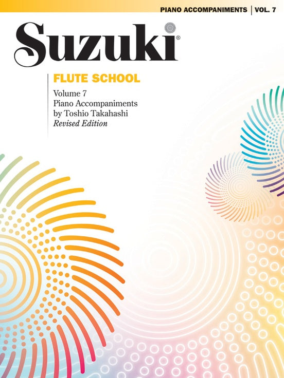 Suzuki Flute School - Volume 7 Piano Accompaniment Book