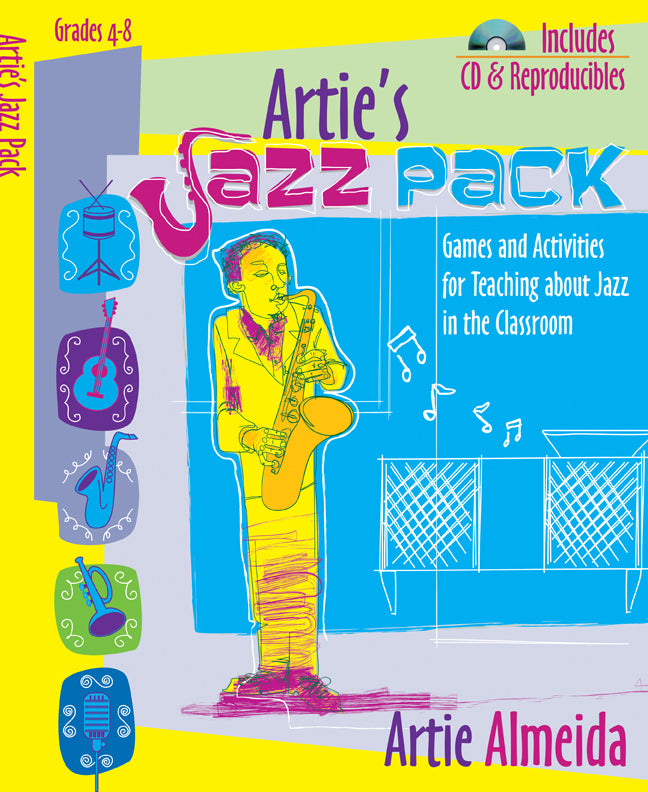 Arties Jazz Pack Book/Cd - Games for Teaching Jazz in the Classroom