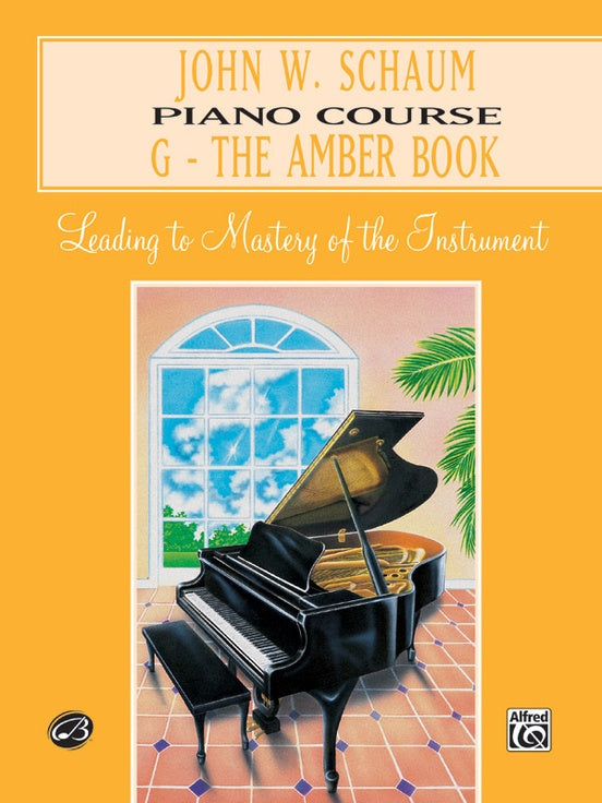 John W. Schaum Piano Course G - The Amber Book