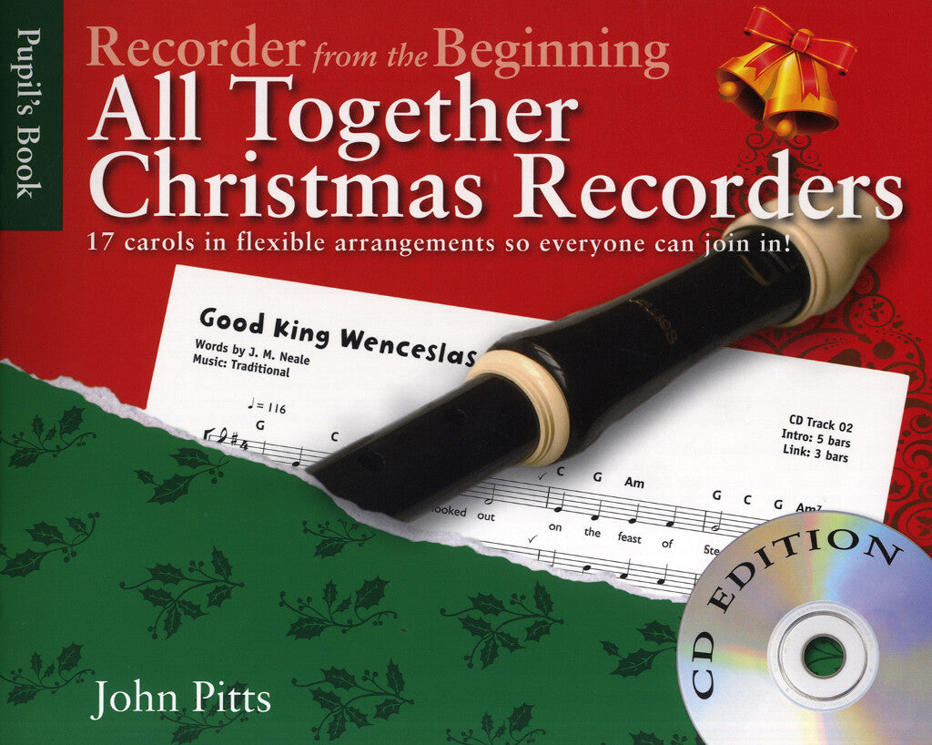 Recorder from the Beginning - All Together Christmas Recorders Book