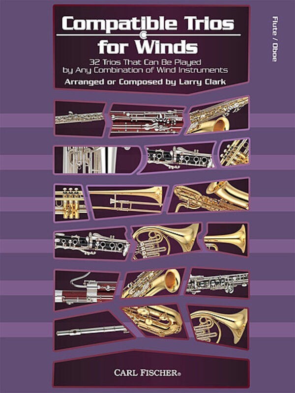 Compatible Trios For Winds - Flute/Oboe Book