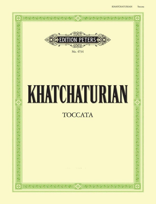 Khachaturian - Toccata For Piano Book