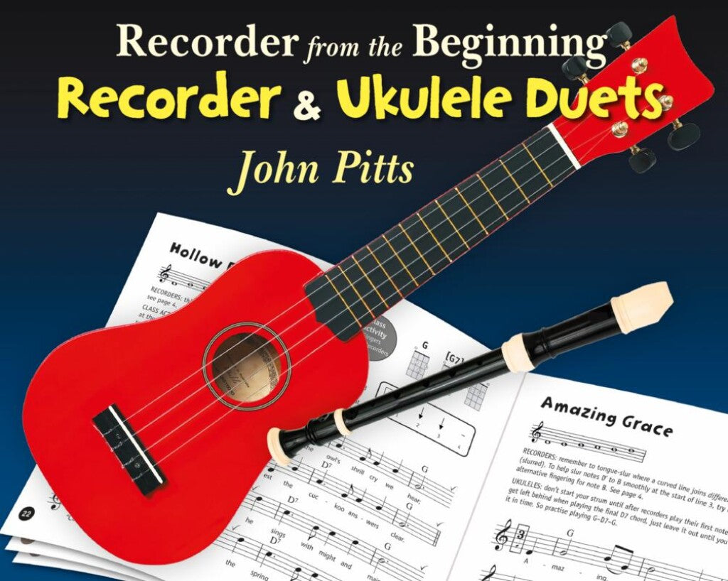 Recorder From The Beginning - Recorder and Ukulele Duets Book