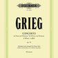 Grieg - Concerto in A minor Op.16 Piano Solo Book