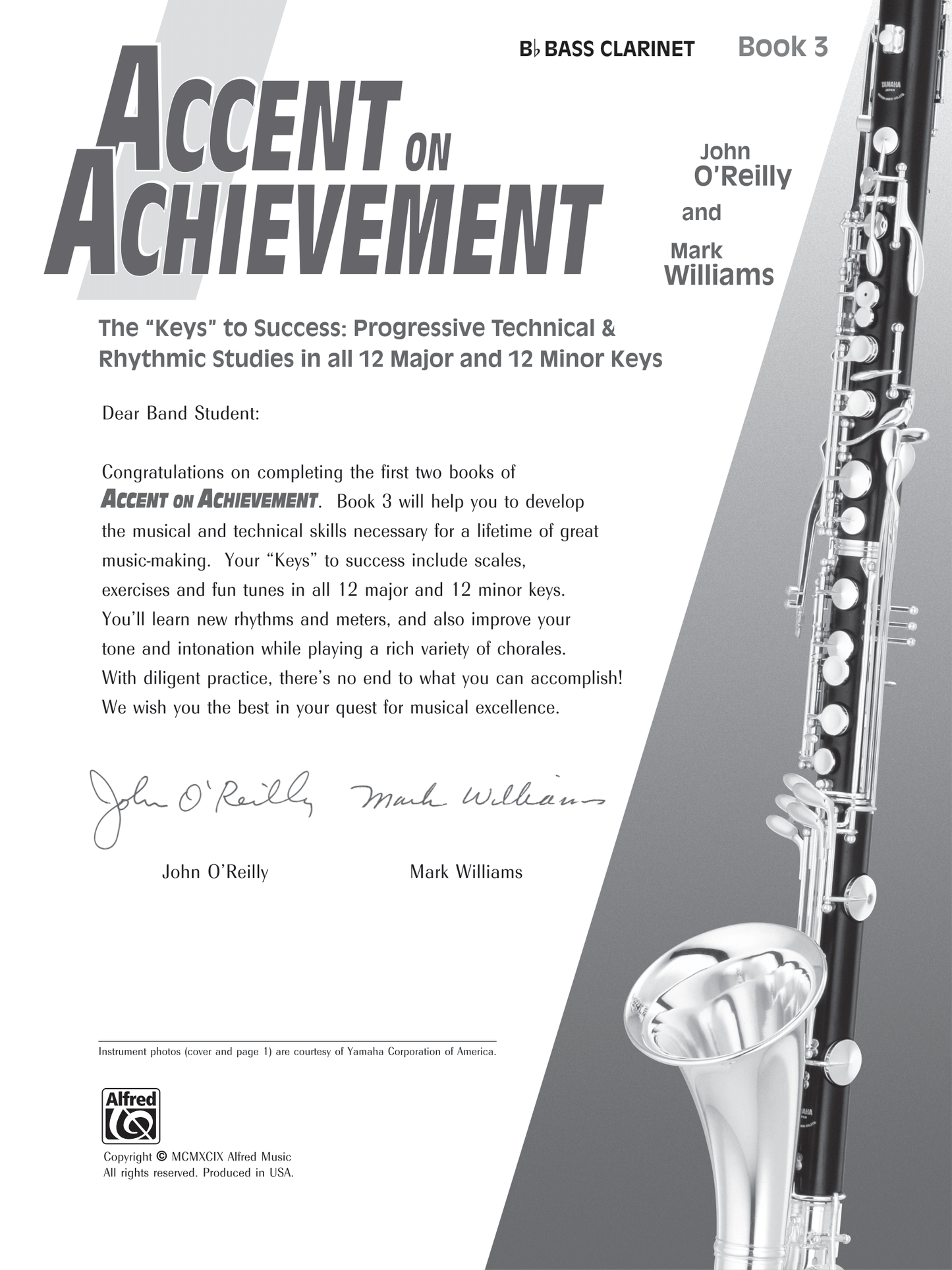 Accent On Achievement - Bass Clarinet Book 3