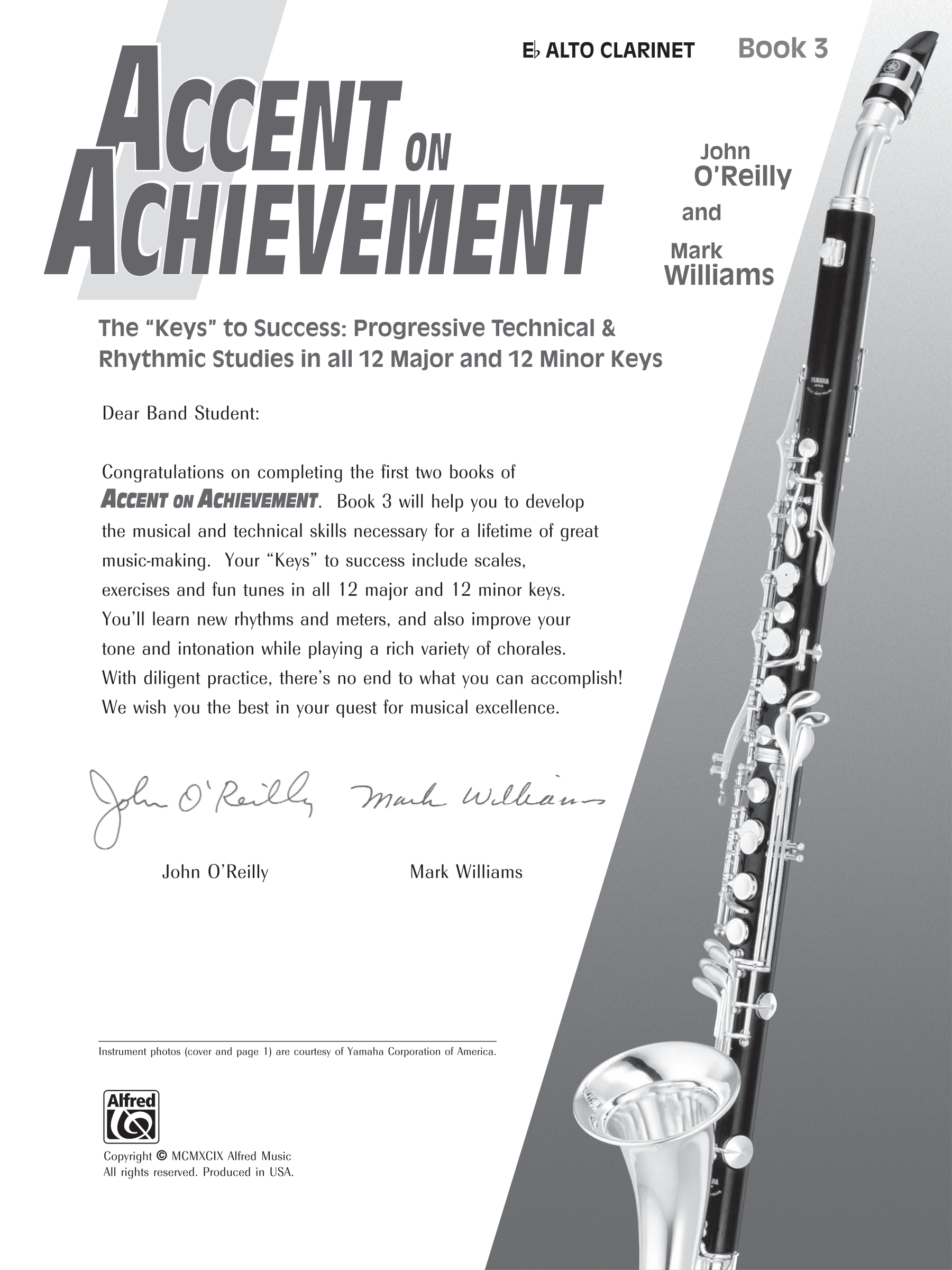 Accent On Achievement - Alto Clarinet Book 3