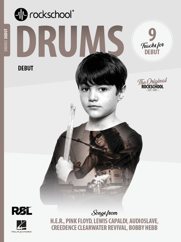 Rockschool Drums 2024+ - Teacher Bundle B (Debut to Grade 3 Books)