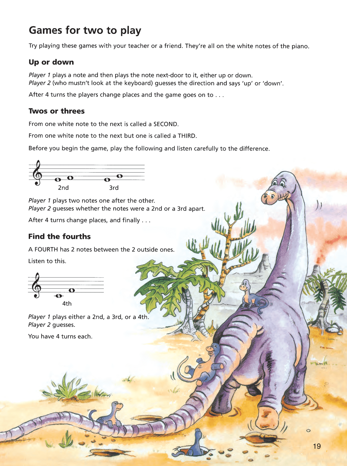 Prehistoric Piano Time Book