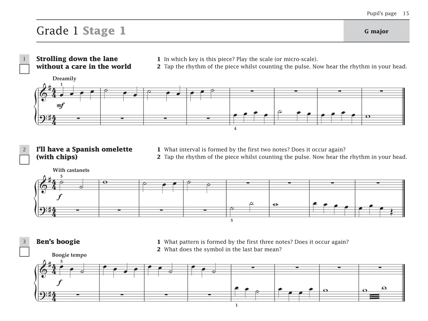 Improve Your Sight Reading - Piano Duets Grade 0-1 Book