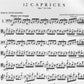 Franchomme - 12 Caprices Op 7 Cello Sheet Music