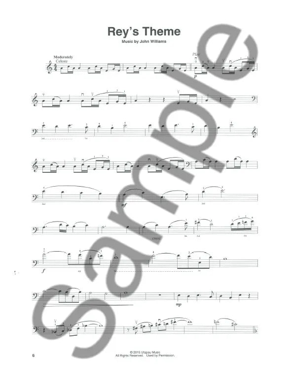 Star Wars Force Awakens - Cello Play Along Volume 2 Book/Ola