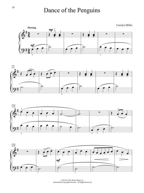 5 Easy Waltzes For Piano Book