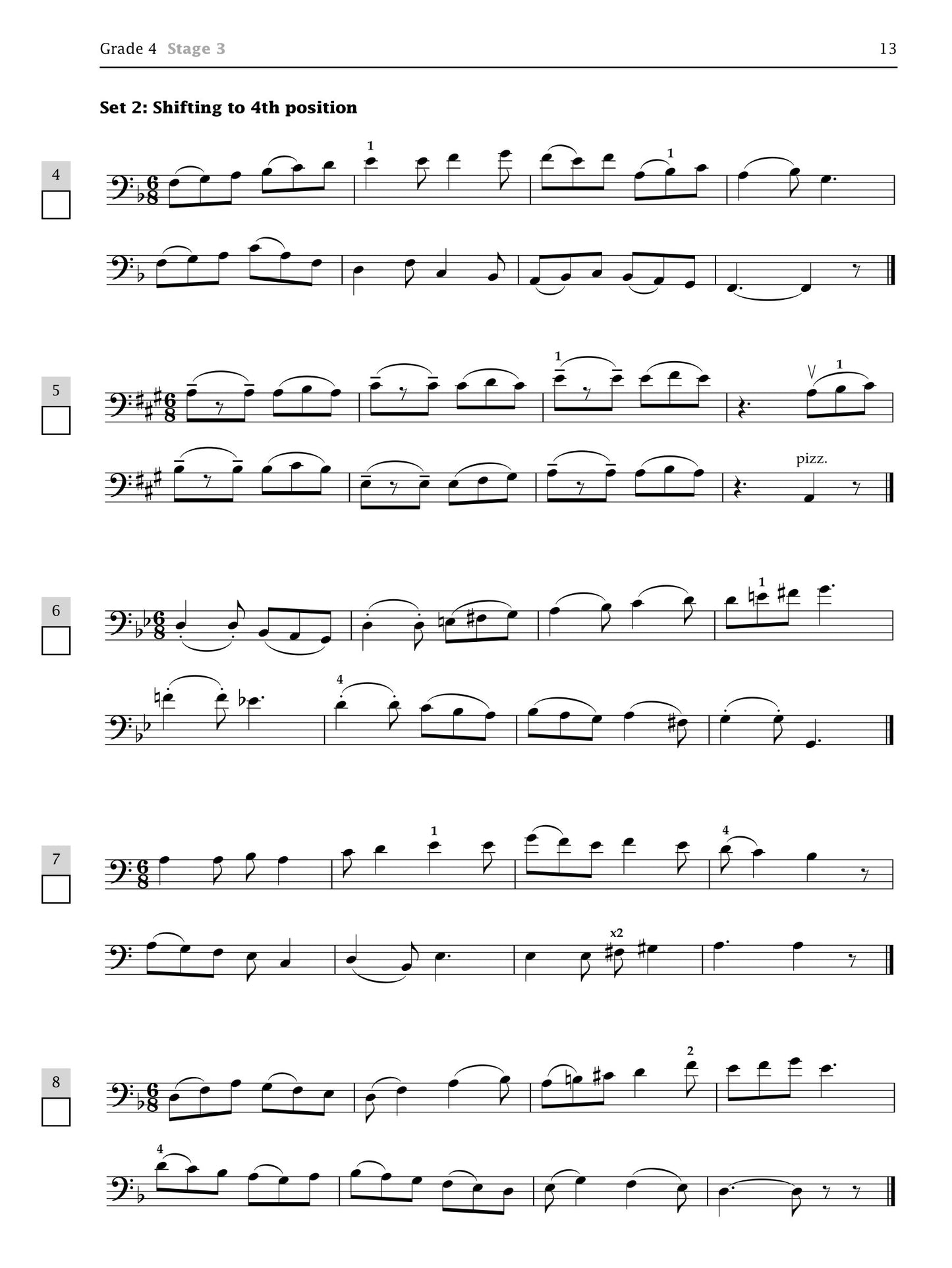 Improve Your Sight Reading - Cello Grade 4-5 Book