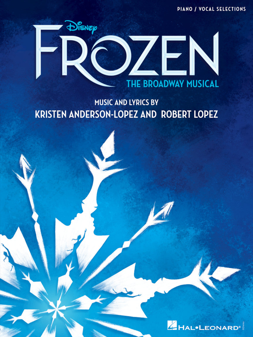 Disney Frozen - The Broadway Musical Piano and Vocal Selections Book