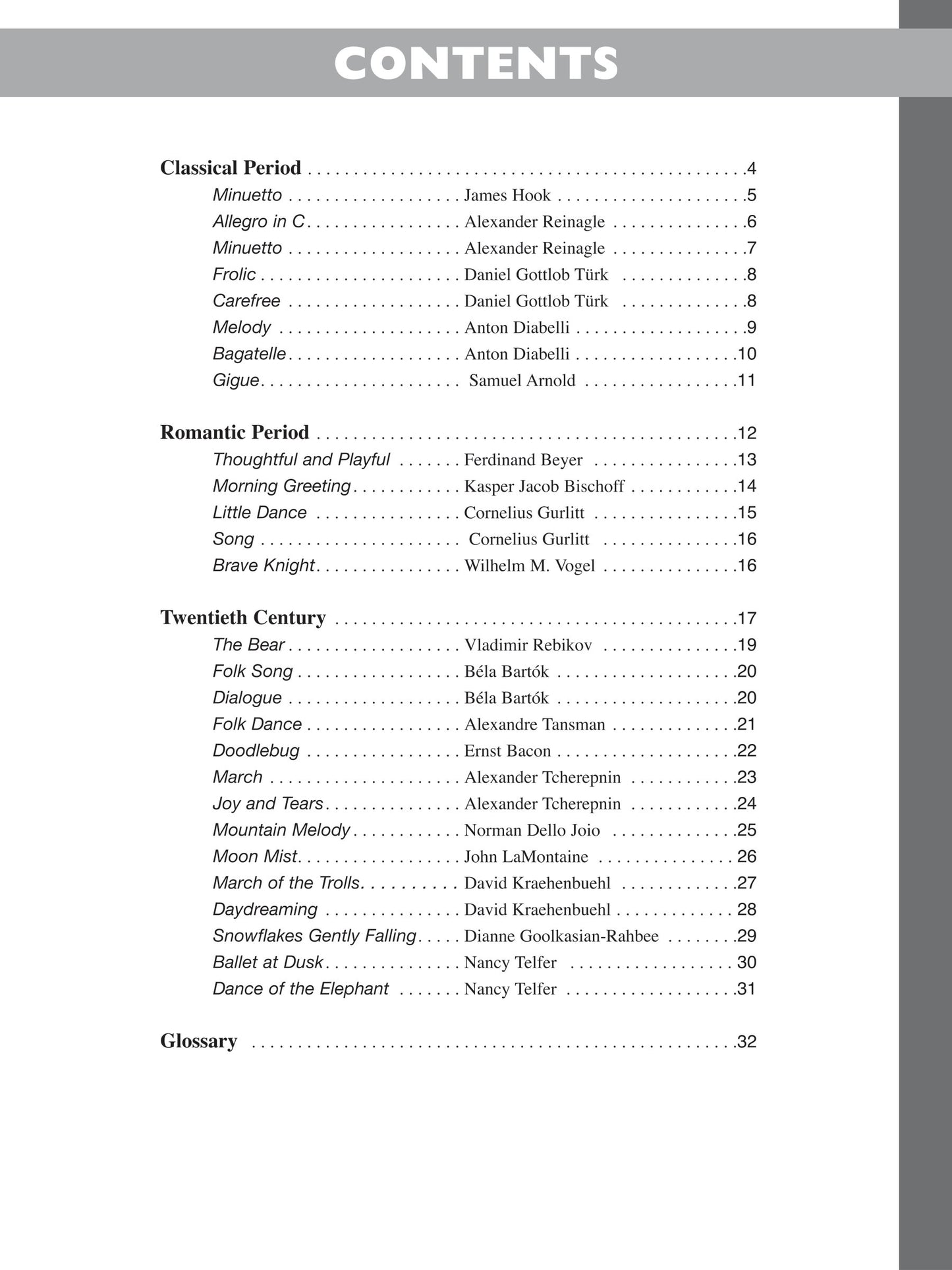 The Music Tree - Part 3 Keyboard Literature Book