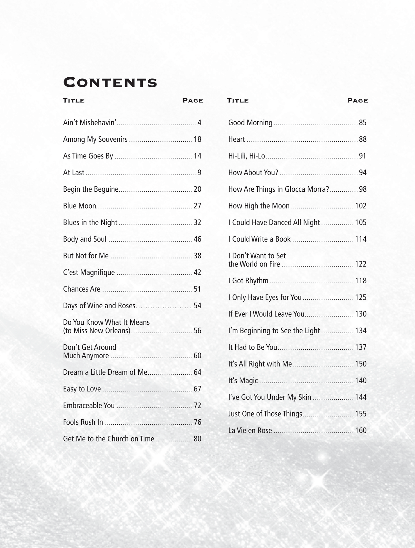 Treasury Of Golden Standards PVG Songbook