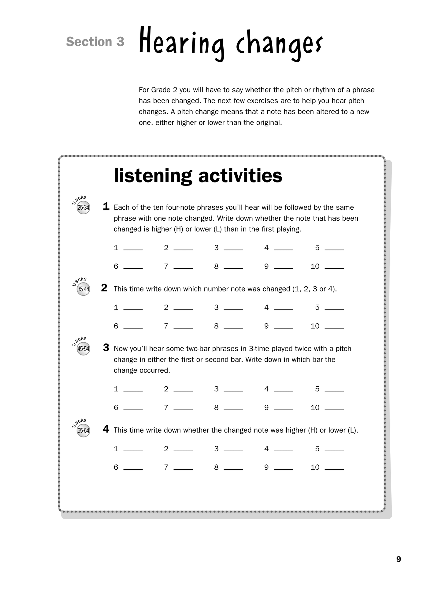 Improve Your Aural - Grade 2 Book/Cd