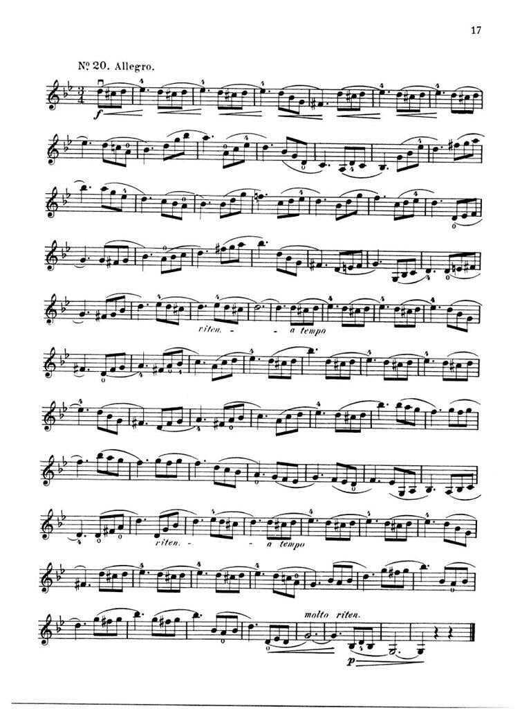 Wohlfahrt - 60 Studies, Op. 45 Books 1 & 2 For Violin (Complete)