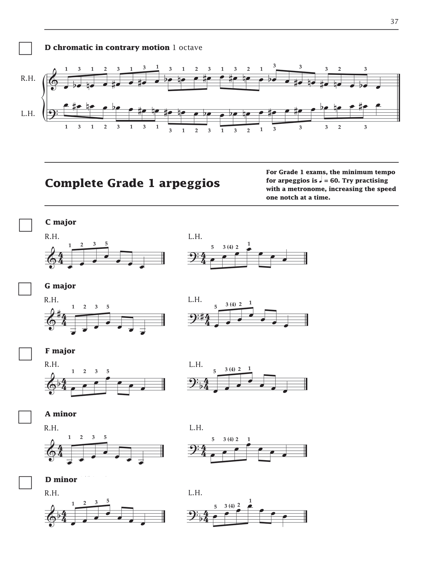 Improve Your Scales - Piano Grade 1 Book