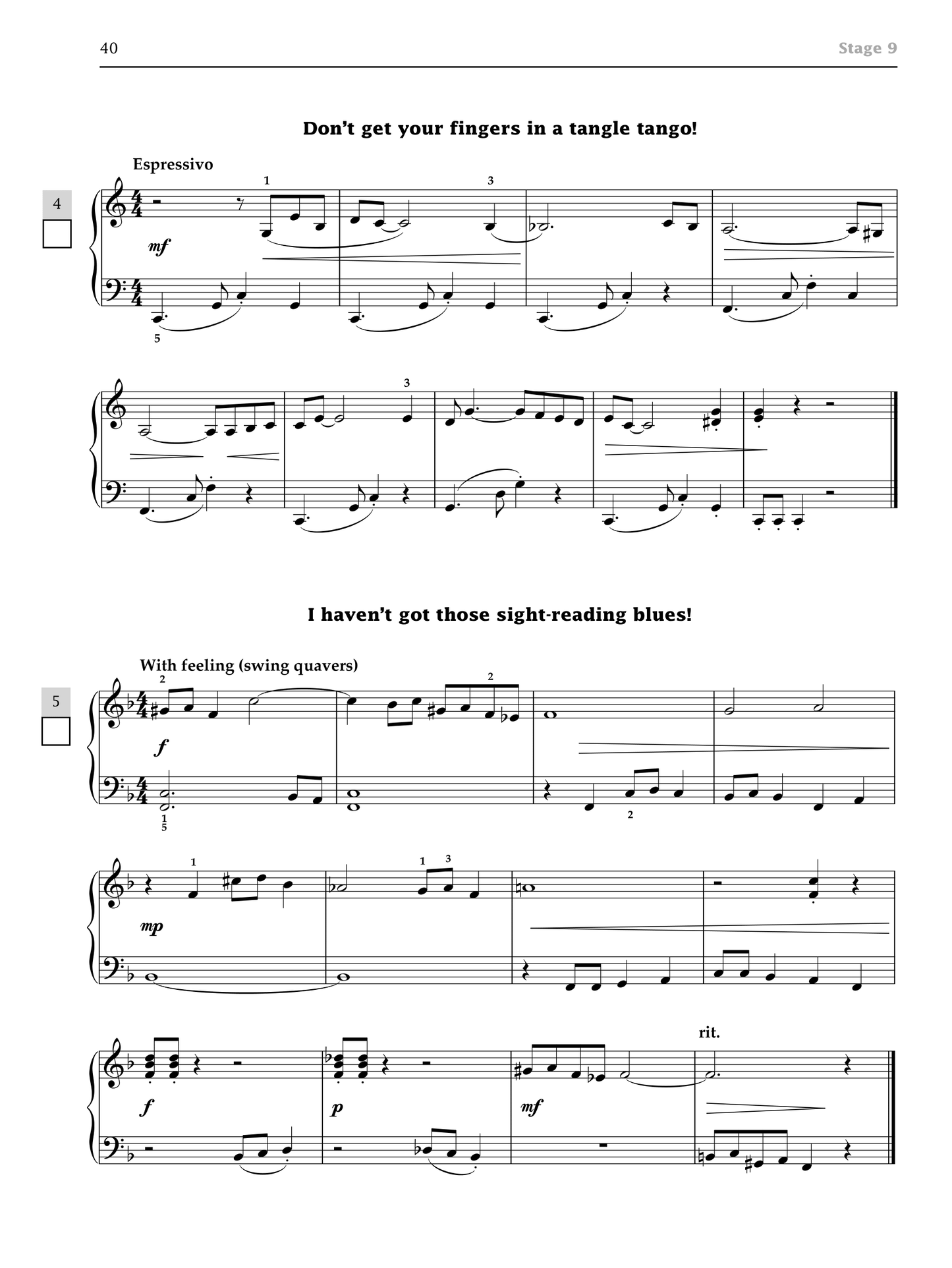 Improve Your Sight Reading - Piano Grade 4 Book