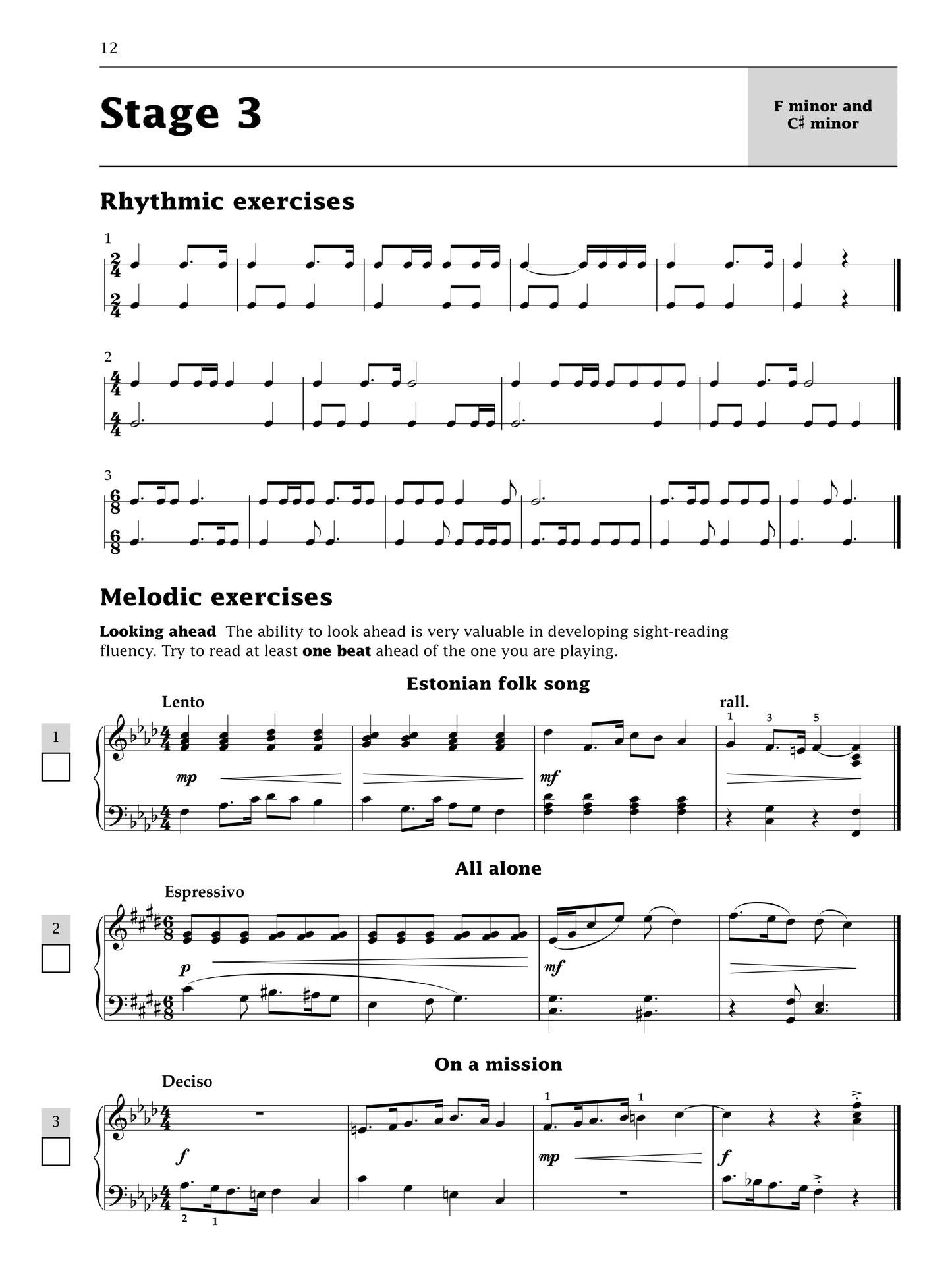 Improve Your Sight Reading - Piano Grade 6 Book