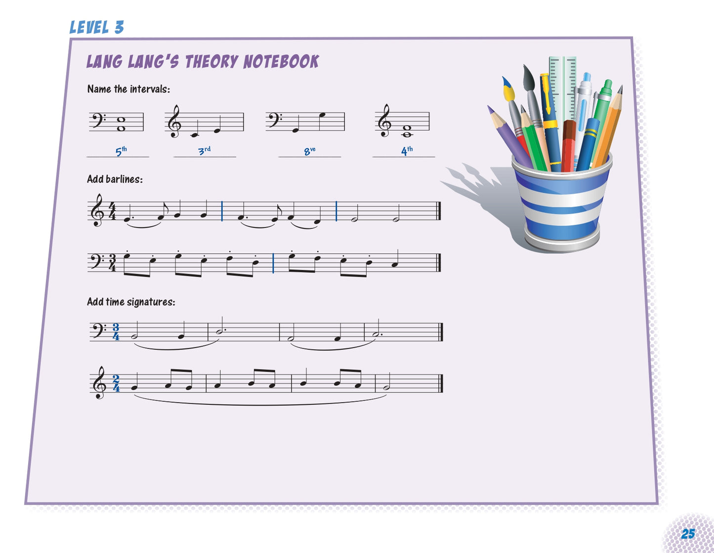 Lang Lang Piano Method - Level 3 Book (Book/Ola)