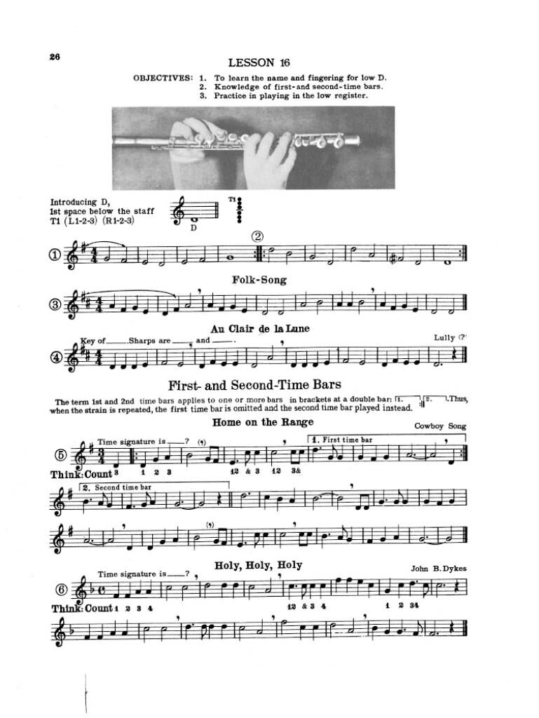 A Tune A Day - Flute Book 1