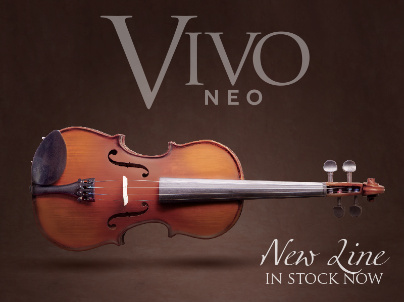 Vivo Neo 15.5" Student Viola Outfit with Case & Bow