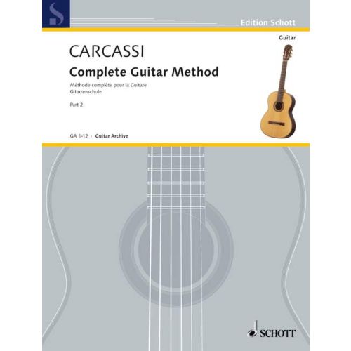 Matteo Carcassi - Complete Guitar Method Part 2 Book (English Edition)