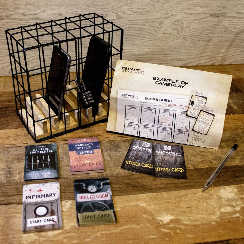 Boardgame: Phone Escape Room Game