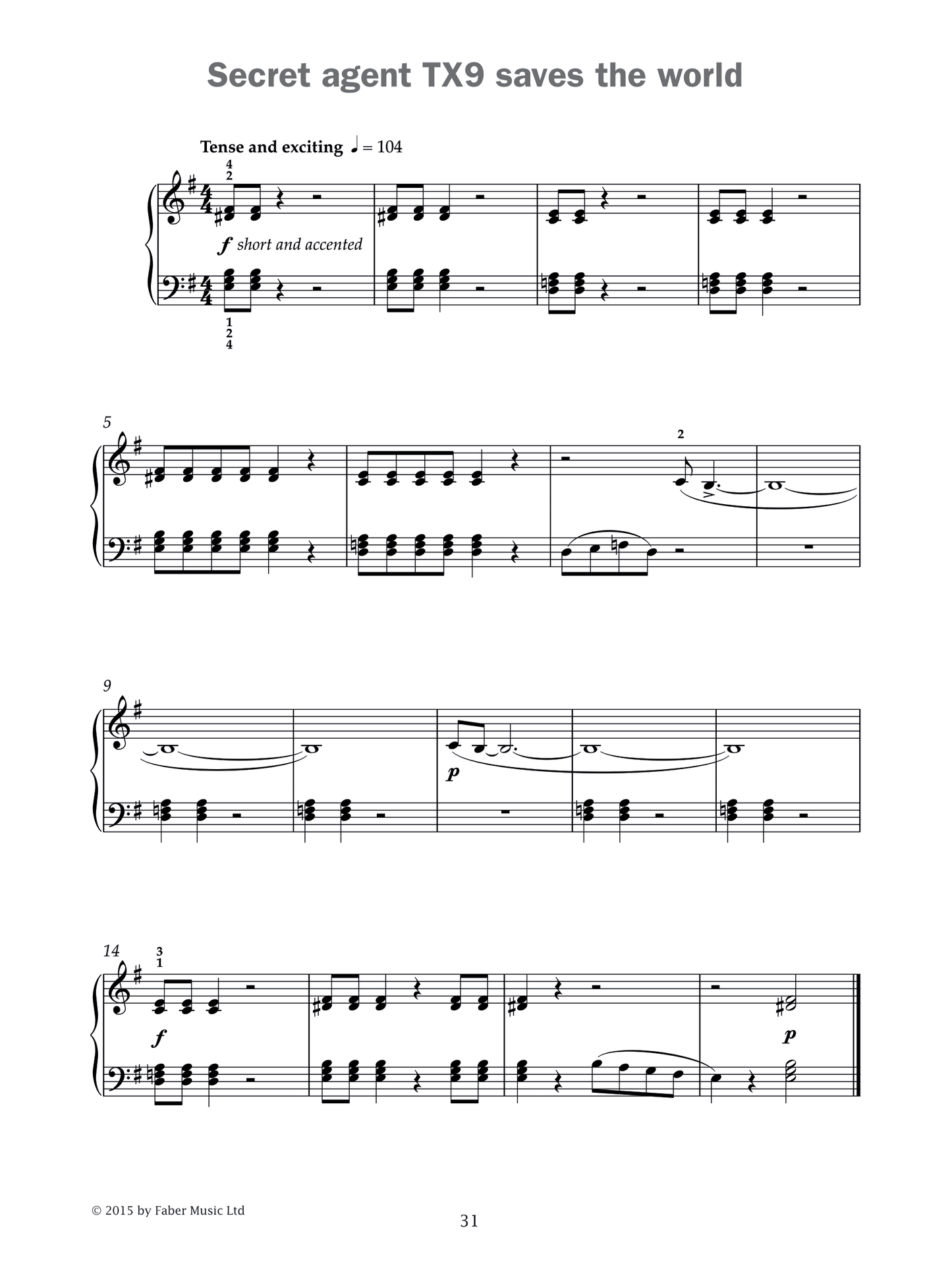 Improve Your Sight Reading - A Piece A Week For Piano Grade 2 Book