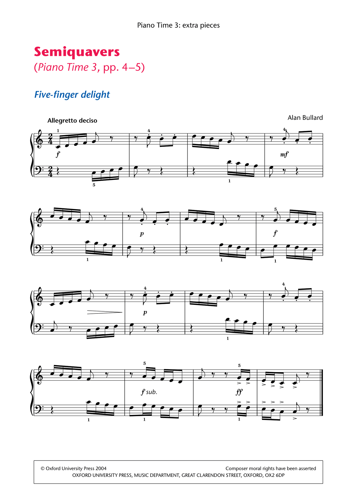 Piano Time Pieces Book 3 (New Edition)