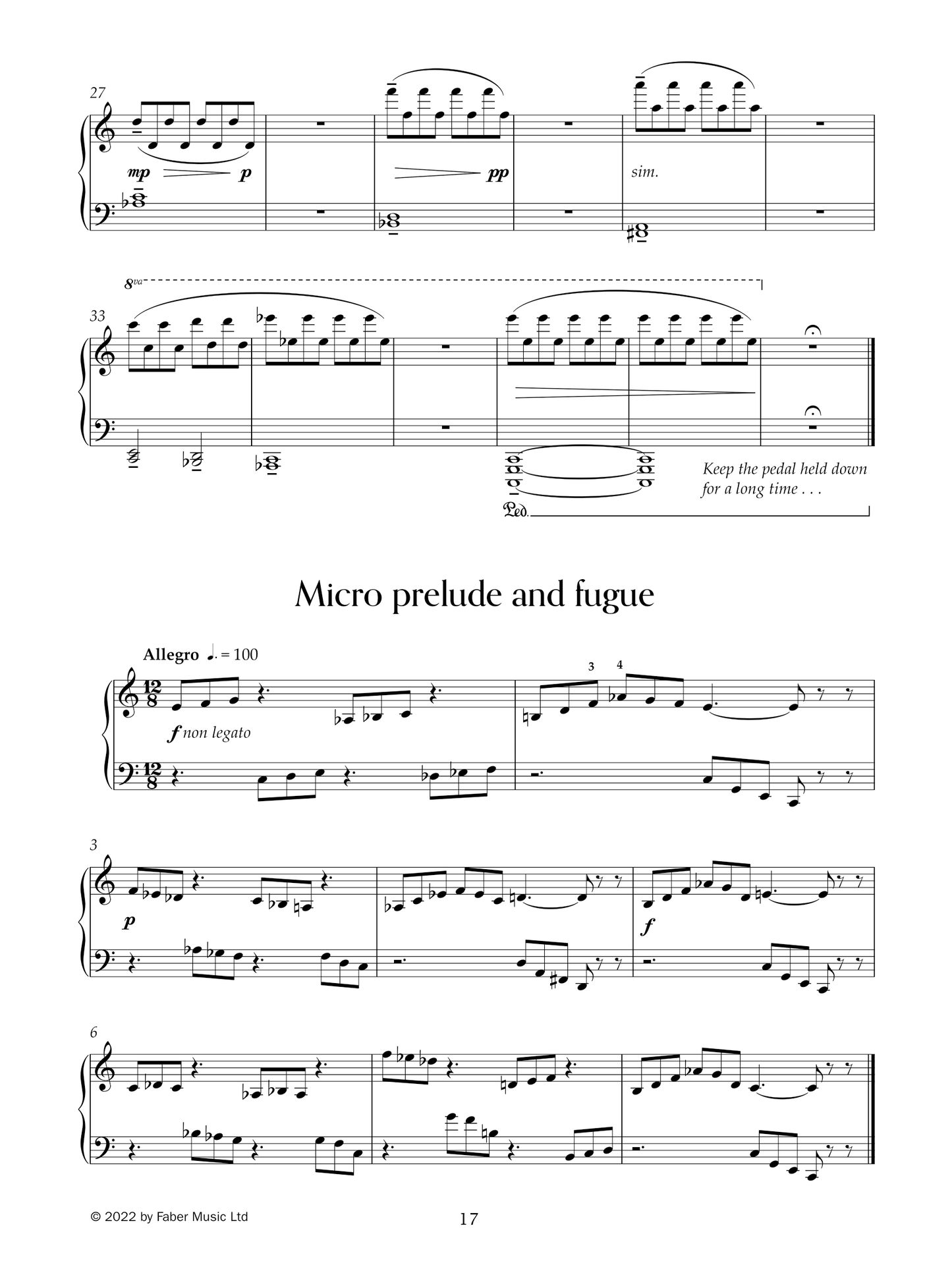 Improve Your Sight Reading - A Piece A Week For Piano Grade 7-8 Book (New Edition)