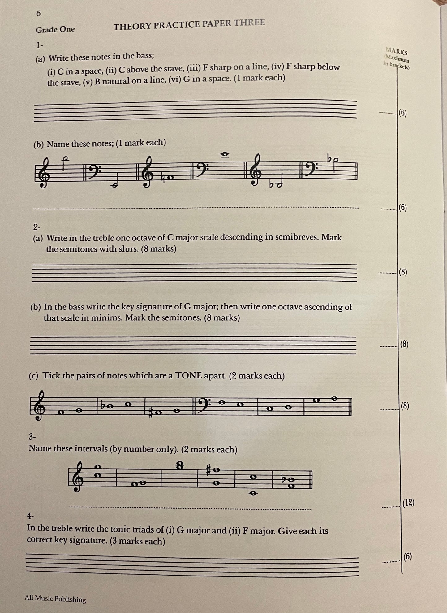 Dulcie Holland - Practise Your Theory Grade 1 Book