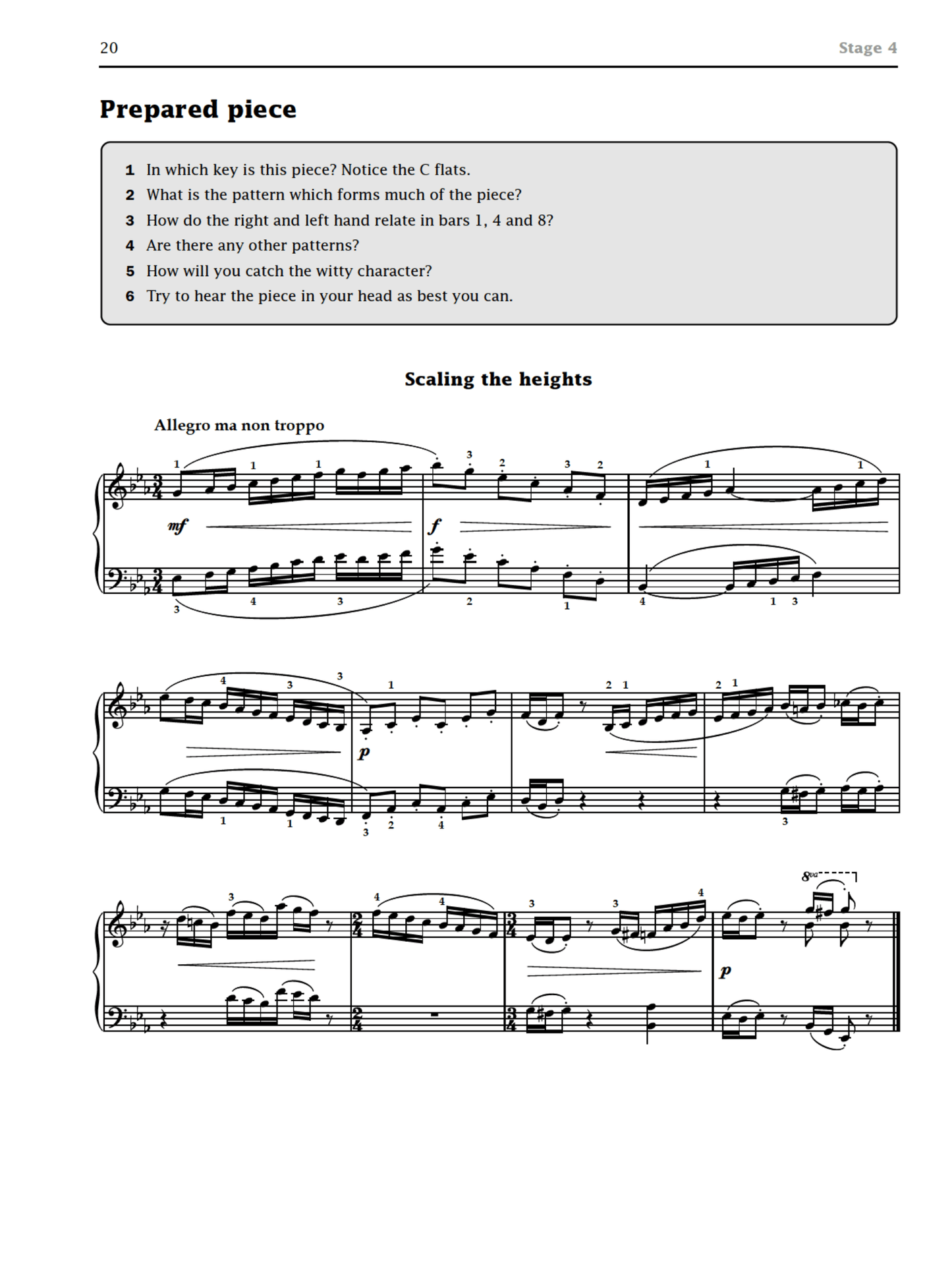 Improve Your Sight Reading - Piano Grade 8 Book