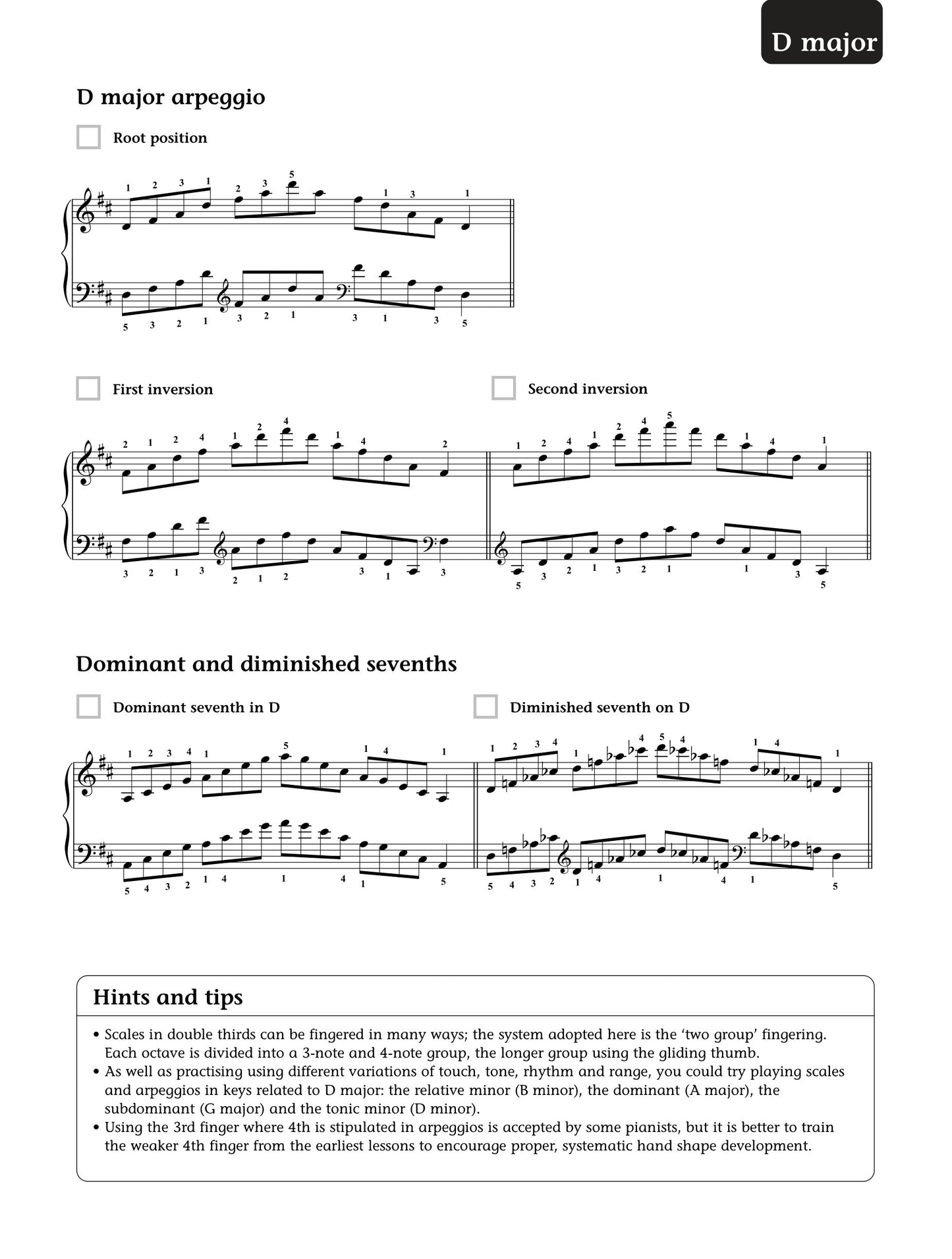 Complete Scales And Arpeggios For Piano Book