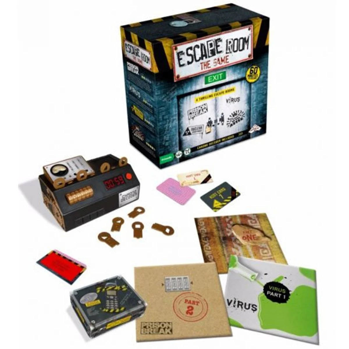 Boardgame: Escape Room The Game - 4 Rooms Plus Chrono Decoder