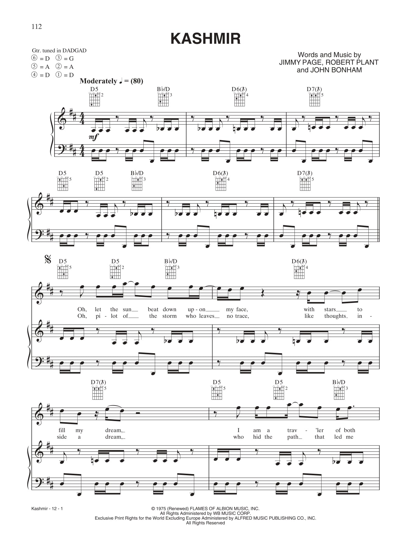 All Time Rock Hits Sheet Music Playlist PVG Book