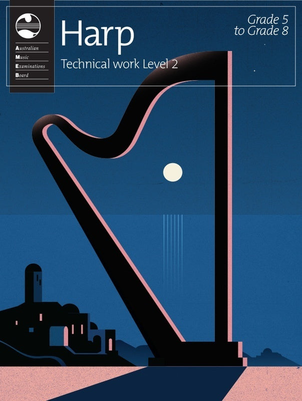 AMEB Harp - Technical Work Level 2 Book (2020)