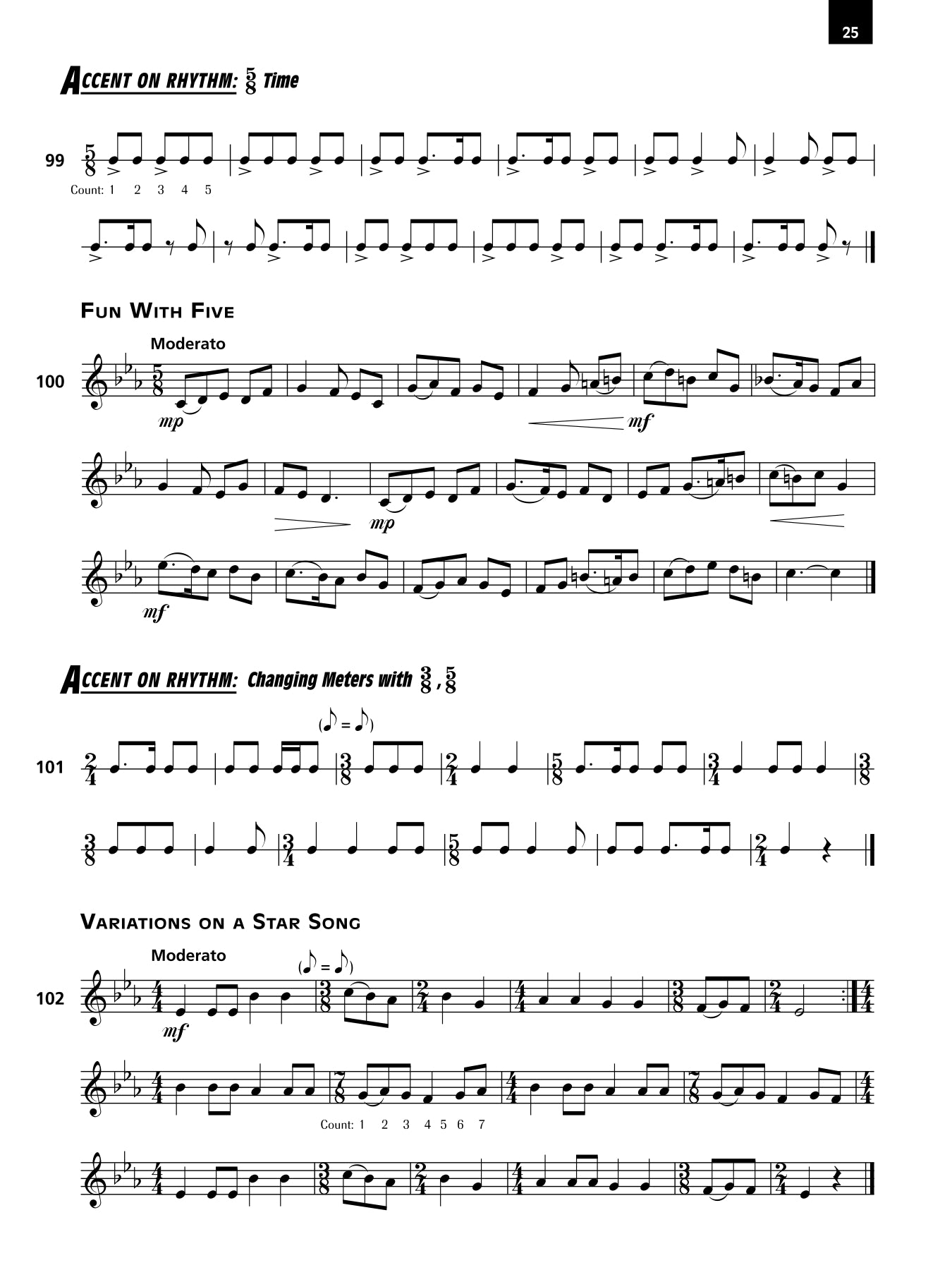 Accent On Achievement - Bb Tenor Saxophone Book 3