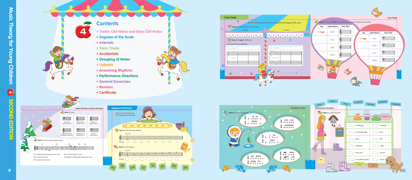 Music Theory For Young Children Level 4 Book (2nd Edition)