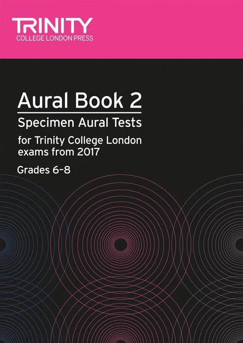 Trinity Aural Tests Book 2 From 2017 Grade 6-8