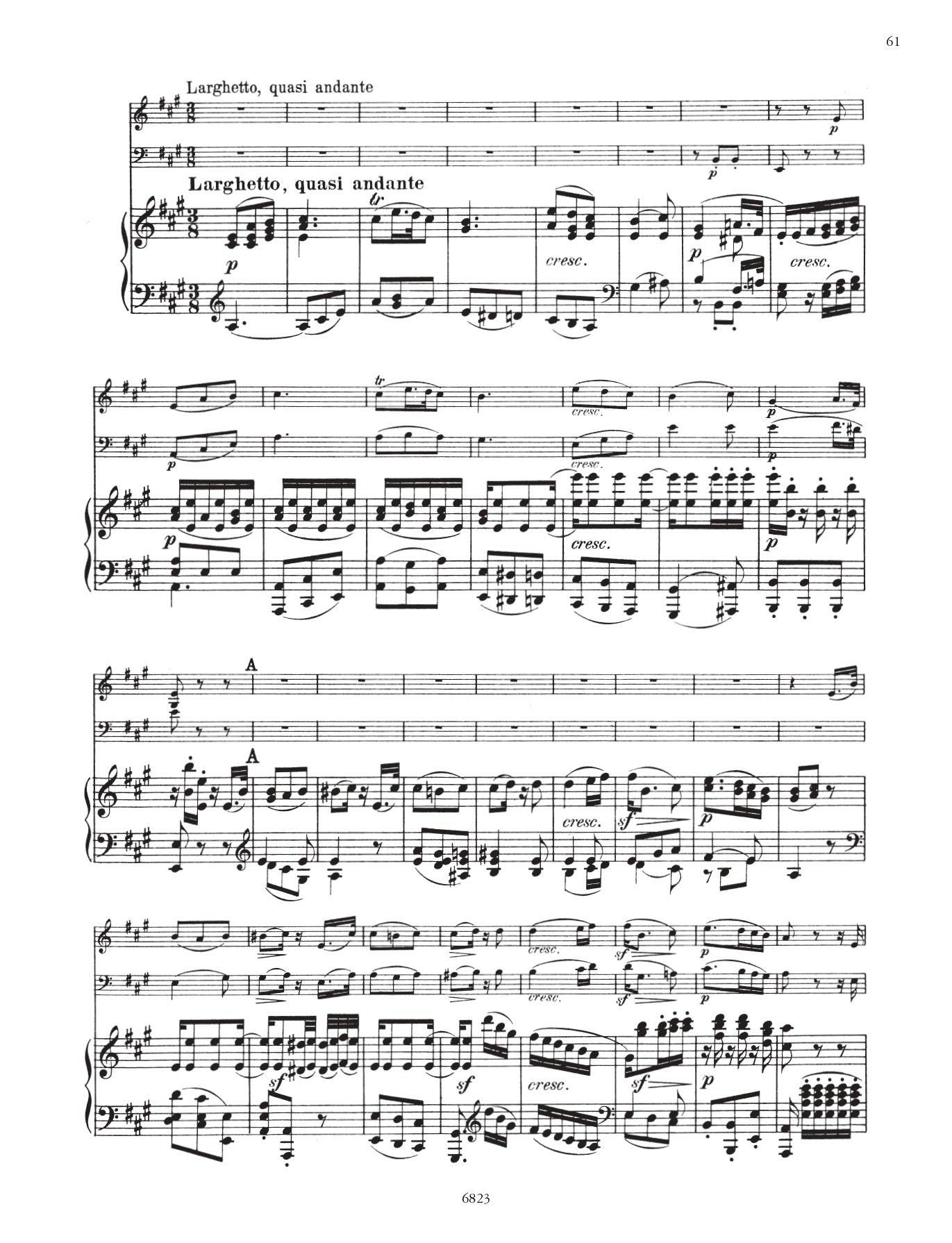 Beethoven - Trios for Violin (or Clarinet), Cello & Piano (Piano Trio) Book