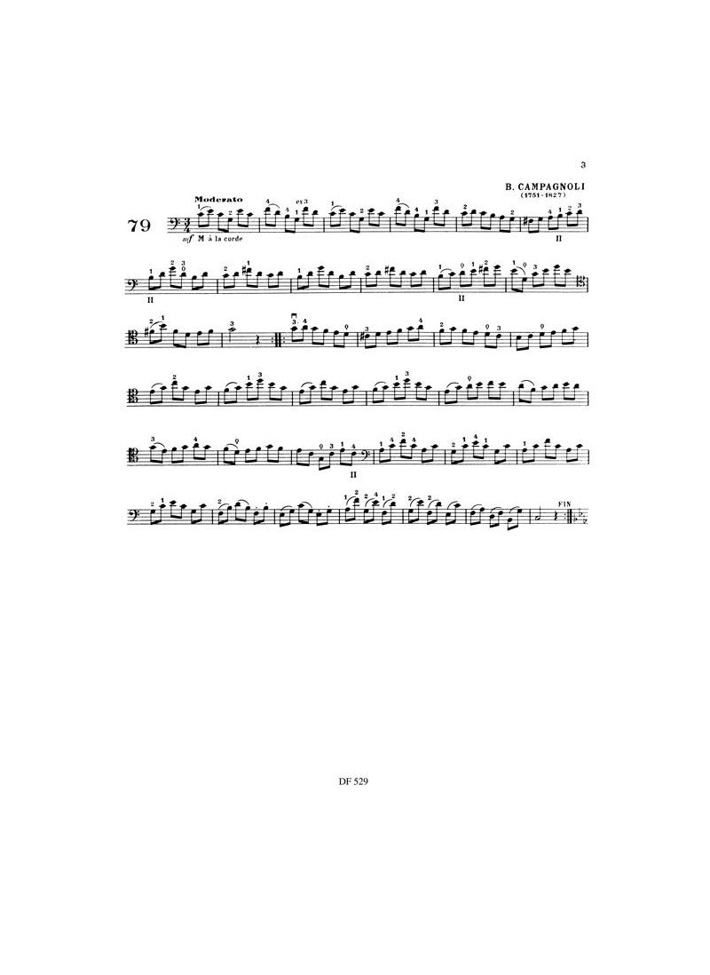 Feuillard - Technique Of Cello Volume 5 Book