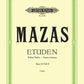 Mazas - Etudes Op 36 Volume 2 For Violin Book