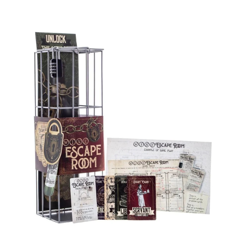 Boardgame: Wine Escape Room Game